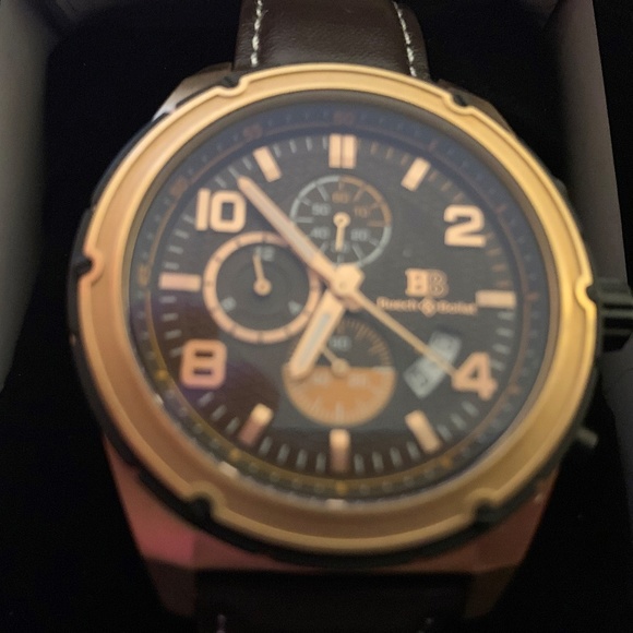 Buech & Boilat Chrono Men's Designer Watch - Picture 1 of 2